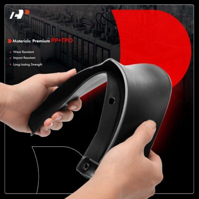 A-Premium Mud Flaps for Tesla Model Y 2020 2021 2022, 4 Pack No Drilling Required Mud Guards for Model Y Accessories - Image 8