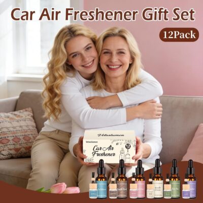 12 Pack Car Air Freshener & Refills, 6-Scent Hanging Air Freshener Diffuser Set -Each(8ml +20ml Refill), Essential Oil Diffuser With Refill Bottles, Reusable Car Fragrance Decor Accessories - Image 8
