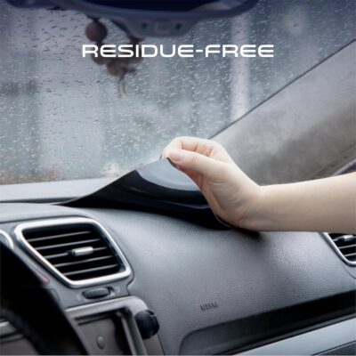 Car Dashboard Non Slip Mat, JIMISHA Anti Slip Pad, Anti Slide Sticky Dash Pad, Multifunctional Fixate Gripping Gel Pad for Radar Detector, Cell Phone, Keys, Glass, GPS, Coins 6.3x5.1 inch (2 Pack) - Image 5