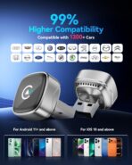 2026 Ultra Mini Wireless Carplay Adapter for iPhone & Android Auto, USB for Apple Car Play Dongle Plug & Play for iOS 10+ & Android 10+, Auto-Reconnect, Stable & No Lag - Image 8