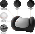 BABUR Car Neck Pillow 100% Memory Foam Ergonomic Pillow Neck Pain Relief While Driving Headrest Neck Support Cushion Universal for Driving Home Office - Image 7