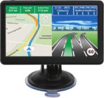 GPS Navigator for Car Truck RV, Latest 2026 Map(Free Lifetime Updates) 7 inch Touch Screen Car GPS Navigation,Support Voice Turn Direction Guidance/Speed and Red Light Warning/Custom Truck Routing