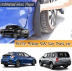 XUKEY Universal Mudflaps for Car Pickup SUV Van Truck Mud Flaps Splash Guards Mudguards Dirty Traps 2pcs - Set - Image 4