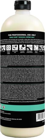 Malco Nano Care Banana Creme Wax - Deep Gloss Shine and Long-Lasting UV Protection/For Automotive, Marine and Industrial Finishes / 32 oz. (197732) - Image 2