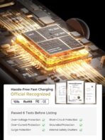 LISEN 54W Mini Cigarette Lighter Adapter Car Charger USB C Fast Charging, 12V Cigarette Lighter USB Car Charger Fast Charging Adapter, for iPhone 17 Pro Max 16 15 14 13 12 Plus Mini, Samsung S26 S25 - Image 6