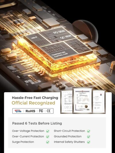 LISEN 54W Mini Cigarette Lighter Adapter Car Charger USB C Fast Charging, 12V Cigarette Lighter USB Car Charger Fast Charging Adapter, for iPhone 17 Pro Max 16 15 14 13 12 Plus Mini, Samsung S26 S25 - Image 6