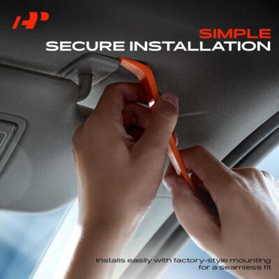 A-Premium Driver Left Side Sun Visor Compatible with Nissan Sentra 2013 2014 2015 2016 2017 2018 2019 - Without Vanity Light, with Vanity Mirror, with sliding sun visor extension, Gray - Image 8