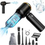 Professional Car Vacuum Cleaner, 20000Pa Powerful Handheld Vacuum for Car Interior Cleaning, Portable Cordless Mini Vacuum with Brushless Motor & Crevice Tool for Car