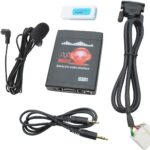 Bluetooth Car Kit, 3 in 1 Car Audio Input Adapter with AUX USB Bluetooth for Honda Accord Civic CRV Odyssey Fit Pilot Element Ridgeline Acura MDX TSX CSX