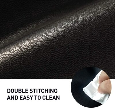 Spare Tire Cover Fit for Your SUV, Jeep, RV, Trailer, Truck, Waterproof Dust-Proof PVC Leather Tire Covers (14 inch for Diameter 23.62” - 27.16”) - Image 4