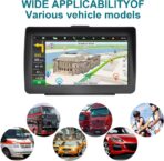 GPS Navigator for Car 7-inch HD Touch Screen Voice Turn Alert Speed Limit Red Light Alert Truck Car GPS Navigation with pre-Installed North American maps and Free Lifetime Updates. - Image 3