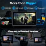 PLZ 10.1" Wireless Single Din Car Radio Stereo with Apple Carplay Android Auto Touch Screen, Car Play Audio Receivers Headunit, Bluetooth 5.3, Backup Camera, 240W, 2 Subwoofers, Navigation, FM/AM, SWC - Image 2