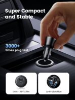 UGREEN 63W USB C Car Charger Adapter, PPS 45W Super Fast Charging 2.0 Type C Car Charger Cargador para Carro, Dual USB C for iPhone 17/16/15/14/13/12, Galaxy S24/S23/S22/Series, iPad, MacBook - Image 6