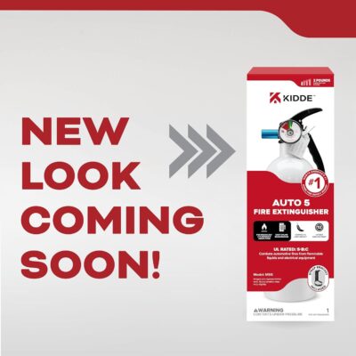 Kidde Fire Extinguisher for Vehicles, Cars, Trucks, Single-Use 5BC - Image 3