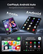 10.4 inches Android12 Car Stereo Ford Focus Radio Upgrade 2012-2018 with Touch Screen 1024 * 768 RDS Auto with GPS Bluetooth 5GWiFi Backup Camera - Image 3