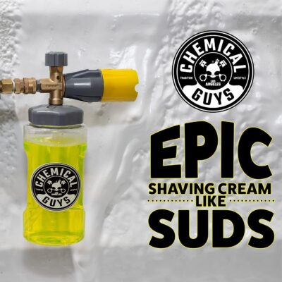 Chemical Guys Big Mouth Max Release Foam Cannon - Foam Cannon for Pressure Washer for Car Wash, Home Cleaning, and Boat Wash with 34 oz Bottle - Image 3