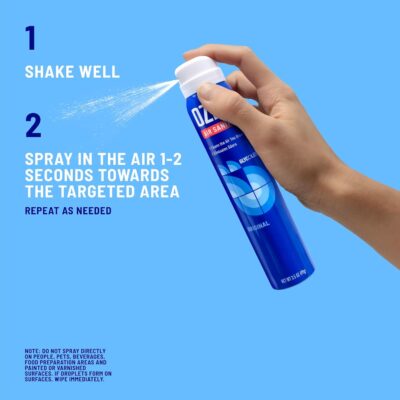 Ozium 3.5oz Air Sanitizer Spray & Odor Eliminator for Homes, Cars, Offices and More, New Car Smell, (Pack of 2) - Image 6