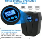 Tire Repair Kit, Tire Inflator Portable Air Compressor, Heavy Duty Flat Tire Repair Kit With 12V Air Pump For SVU, Car, Motorcycle, Truck, RV And Other Tire Repair - Image 3