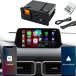Mazda Apple CarPlay & Android Auto Wired Adapter with Fast Charge & Type-C Port | 2024 Upgraded Retrofit Kit for MZD Connect (2015-2020) | CX-5/CX-9/Mazda3/6/MX-5 | OEM TK78-66-9U0C Hub ​​(P2 PRO)