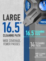 MEKOH 16.5” Pressure Washer Surface Cleaner, Large Lightweight Driveway Pressure Washer Attachment 3600PSI, 4 Caster Wheels, 1/4” Quick Connect, Universal Gas & Electric Power Washer Surface Cleaner - Image 6