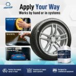 Nanoskin Black Beauty Tire Shine & Conditioner 5 Gallons - Water-Repellent & UV Resistant - Non-Greasy Finish - Restores Black Look | Works with Manual & Automatic Applicators for Cars, Trucks, SUV - Image 6