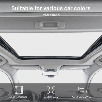 Auto Headliner Fabric 96" L × 60" W Mesh Type with Foam Backing - Tube Packaging - Gray Interior Replacement Material for Car/Truck/SUV/RV Roof - Home Repair/DIY Headliner Material - Image 6