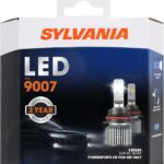 SYLVANIA 9007 LED - Fog Lights For Cars and Trucks - Headlight Bulbs for Off Road Powersports - 6000k Cool White LED Light - Long-Lasting Bulbs - No Polarity - DIY Upgrade