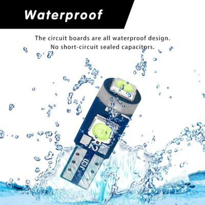 74 Led Bulb Dash Lights Super Bright, T5 37 74 LED Bulb with Twist Lock Socket PC74 PC37, Dashboard Lights, Instrument Cluster Bulbs Kits,Pack of 20 (Ice Blue) - Image 4