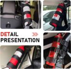 WZP Roll Bar Fire Extinguisher Mount Holder, Adjustable Fire Extinguisher Holder, Jeep Accessories Compatible with Jeep Wrangler 1965-2026 JL JK JKU TJ CJ (Black) - Image 6