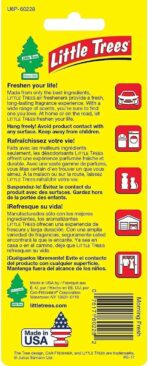 LITTLE TREES Car Air Freshener | Hanging Paper Tree for Home or Car | Morning Fresh | 3 Pack - Image 2