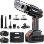 Car Vacuum Portable Cordless,35000PA High Power Suction & Blower, Handheld Vacuum Cleaner for Car, Home, Desktop, Keyboard,Birthday Gifts for Men Dad Husband(Midnight Black)