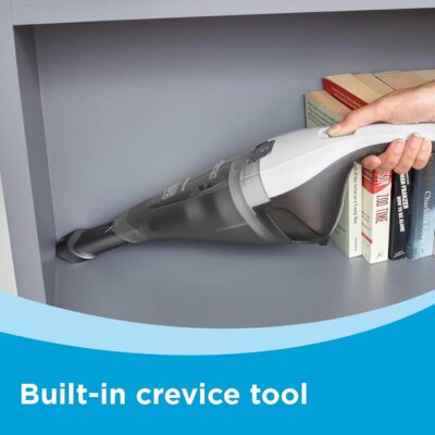 BLACK+DECKER dustbuster Cordless Handheld Vacuum, Portable Car Vacuum Cordless Rechargeable, Wall Mount, Strong Suction QuickClean (HNVC215B10) - Image 5