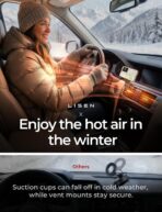 LISEN for MagSafe Car Mount, 2026 Magnetic Phone Holders for Your Car Air Vent Phone Mount, Hands Free Cell Car Phone Holder Accessories for Men Women fit iPhone 17 17e 16 15 14 13 12 Pro Max Kids - Image 5