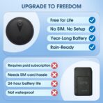 Tracking Devices for Cars Hidden, Undetectable GPS Tracker for Vehicles, Mini Tracker Device, No Monthly Fee Subscription No SIM Card Required, Only Available for iOS Find My, Splashproof - Image 5