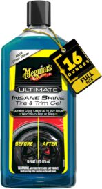 Meguiar's Ultimate Insane Shine Tire & Gel, 16OZ BT, 6/CV