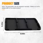 YoRise Car Dashboard Mat, Anti-Slip Strong Gripping Automotive Center Console Tray, Multifunctional Vehicle Interior Storage Holder Pad for Key, GPS, Sunglass, Smartphone(Ordinary) - Image 2