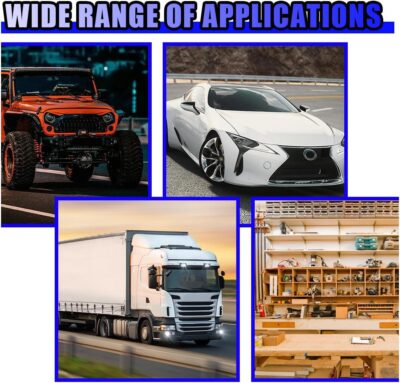 Tactical Molle Panel Car Seat Back Organizer, Waterproof Car Front Seat Protector with Multiple Pockets, Universal Kick Mat for Kids/Pets, Vehicle Backseat Storage Bag for Most Cars (Black) - Image 5