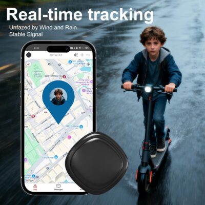 GPS Tracker for Vehicles, GPS Portable Magnetic Car GPS Tracking, Wide-Area Location GPS Tracker for Kids, Dogs, No Subscription Required/No Monthly Fee/No SIM Card Required - Image 2