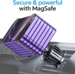 Kaistyle for Magsafe Car Mount【20 Strong Magnets】Magnetic Phone Holder for Car Phone Holder Mount Dash Mounted Holders Cell Phone Holders for Your Car Accessories for Women Men for iPhone 17 16 15 14 - Image 9