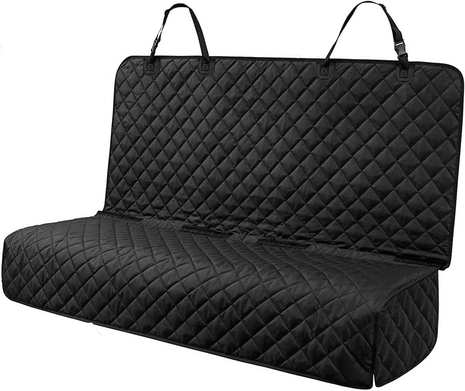 71oe16LWsL._AC_SL1497_.jpg PETICON Waterproof Scratchproof Pet Bench Seat Covers for Cars, Trucks, SUVs, Nonslip Durable Back Seat Cover for Dogs, Washable Backseat Protection - Image 1