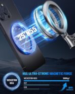 Magnetic Phone Holders for Your Car, Upgraded 360° Vacuum Car Phone Holder, 108+LBS Strongest Suction & 3000gf Magnetic, Car Phone Mount for 17 Pro Max 16 15 14 13 12/ Android Phones - Image 4