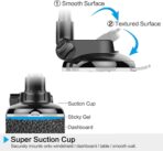 APPS2Car for Garmin GPS Car Mount, Windshield Dashboard Suction Cup GPS Mount for Car, Replacement Holder for Garmin Dezl Drive Zumo DriveSmart RV Nuvi Driveassist StreetPilot DriveLuxe - Image 5