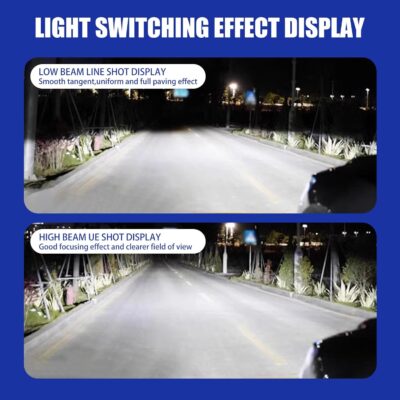 Pack-2 Car H7 Halogen Bulbs, 55W 12V Quartz Lamp, Super Bright Beam Low/High Beam Fog Light Replacement, All-in-one Plug and Play Bulb, Universal Lighting Accessories for Cars (White Light) - Image 6