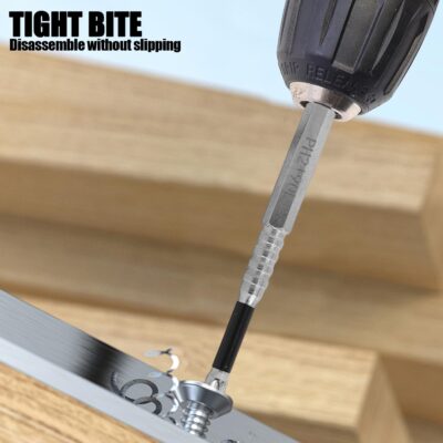 Long Screwdriver Bit Set Non-Slip Phillips Head Power Drill Electric Screwdriver Bits for Power Drilling Magnetic Car Tools (25L+50L+65L+70L,4pcs) - Image 5