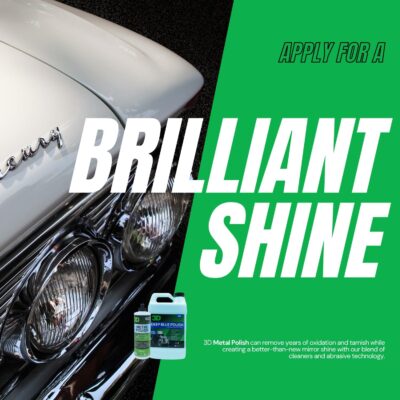 3D Metal Polish – Heavy Duty Car Metal Polish for Aluminum, Chrome, Brass, Copper, Silver – Removes Oxidation, Tarnish & Stains – 16oz – Made in USA - Image 6