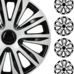 SCITOO Premium 16 Inch Hubcaps Set of 4 Wheel Rim Cover OEM Style Easy Snap On Car Truck SUV Hub Cap Replacement for Dodgefor Honda,for Mazda,for Kia,for Ford,for Mitsubishi,for Hyundai,etc.