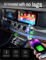 2026 Wireless CarPlay Adapter Support Apple CarPlay & Android Auto, 2-in-1 USB A & USB C Mini Bluetooth Dongle Convert Wired to Wireless Compatible with iPhone & Android Fast Marine Stereo receivers - Image 5