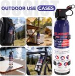 ABC Fire Extinguisher for Home & Vehicle - Portable Dry Chemical Fire Extinguisher | Grease & Electrical Fire Extinguisher for Kitchen, Car, Easy for All Ages to Use (2-Pack, 1.32lb Each) - Image 5