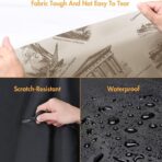 210D Full car Cover Suitable Compatible with Mercedes C-Class C300 2016-2021,All-Weather car Cover,Sun Protection, rain Protection, dust Protection, Wind Protection (Brown) - Image 2