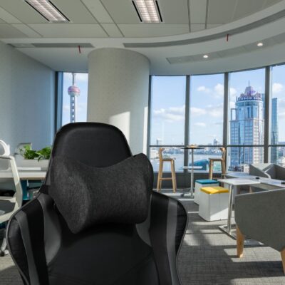 Car Neck Pillow, Car Headrest Pillow with Adjustable Strap for Neck Pain Relief 100% Memory Foam,Ergonomic Design，2 Pack - Image 6